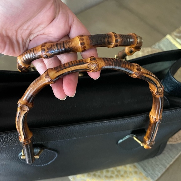 Authentic Gucci bamboo Diana vintage large tote bag 002.1186.0259 (P03) - Picture 6 of 14